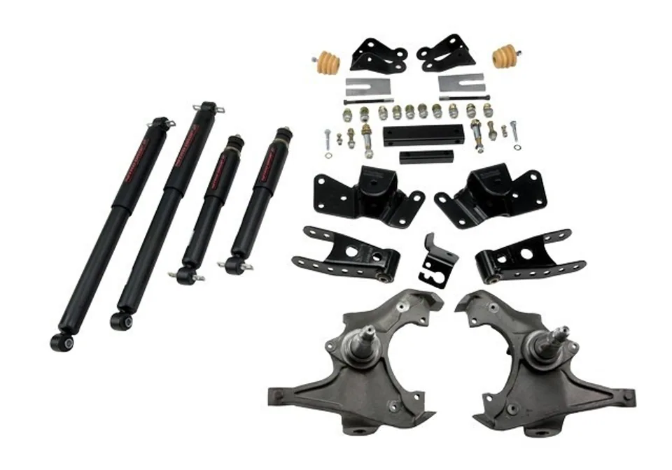 Belltech LOWERING KIT WITH ND2 SHOCKS 97-00 C2500 / C3500 2WD (Crew Cab) & 97-00 C3500 2WD SINGLE WHEEL 8-LUG & 97-00 C3500 Crew Cab. and Dually (8' Bed) 716ND 1 of 1