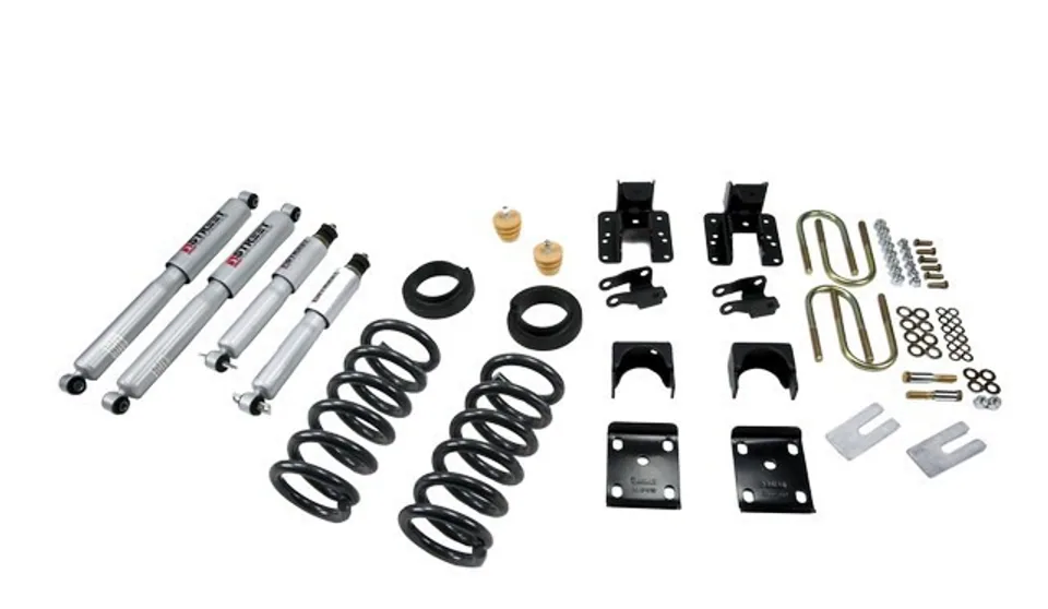Belltech LOWERING KIT WITH SP SHOCKS 04-06 Silverado/Sierra 1500 2wd (Crew Cab 4DR) & 2007 Silverado/Sierra 1500 2wd (Crew Cab 4DR) 673SP 1 of 1