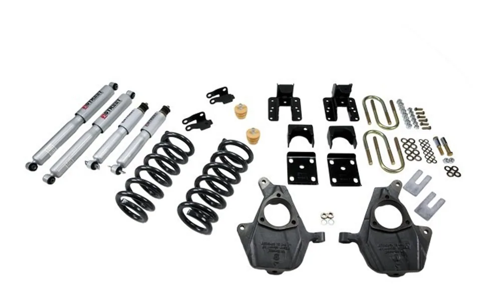 Belltech LOWERING KIT WITH SP SHOCKS 04-06 Silverado/Sierra 1500 2wd (Crew Cab 4DR) & 2007 Silverado/Sierra 1500 2wd (Crew Cab 4DR) 674SP 1 of 1