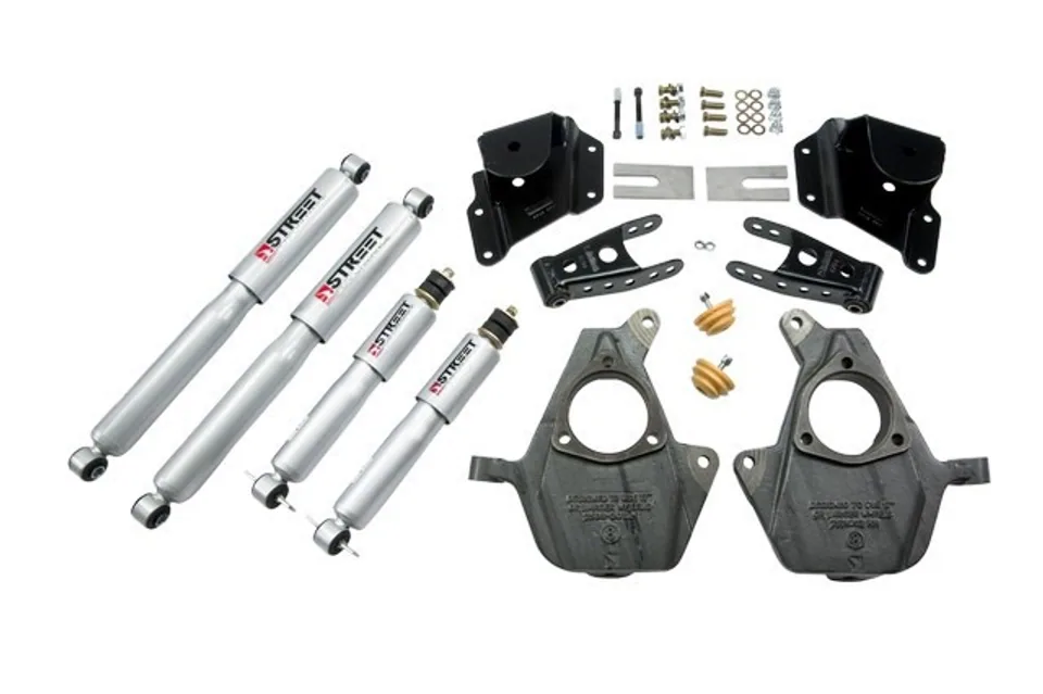 Belltech LOWERING KIT WITH SP SHOCKS 05-06 Silverado / Sierra 1500 2WD (Ext Cab / Short bed) & 2007 Classic Silverado / Sierra 1500 2WD (Ext Cab / Short bed) 948SP 1 of 1