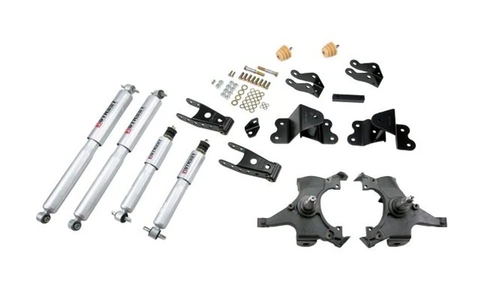 Belltech LOWERING KIT WITH SP SHOCKS 90-94 Chevrolet Silverado/Sierra C1500 (454 SS Only) & 88-98 Chevrolet Silverado/Sierra C2500 (All ext 8 Lug) 699SP 1 of 1