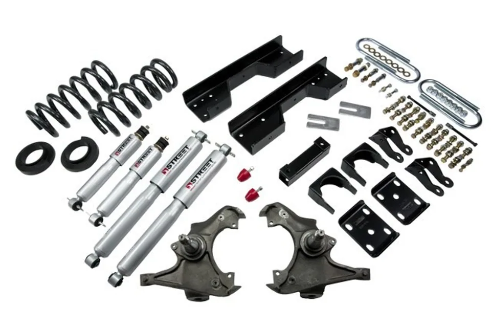 Belltech LOWERING KIT WITH SP SHOCKS 90-96 C2500 Ext Cab - Single Rear Wheel 8-Lug Only & 89-96 C3500 Crew Cab / Dually 722SP 1 of 1