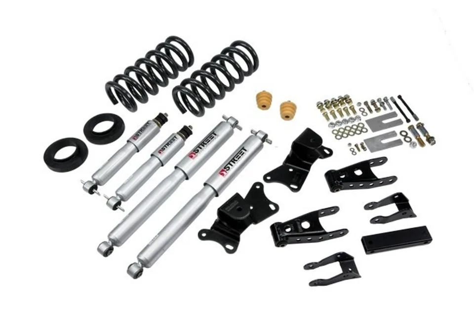 Belltech LOWERING KIT WITH SP SHOCKS 90-96 C2500 Ext Cab Single Rear Wheel 8-Lug Only & 92-96 C3500 Crew Cab 720SP 1 of 1