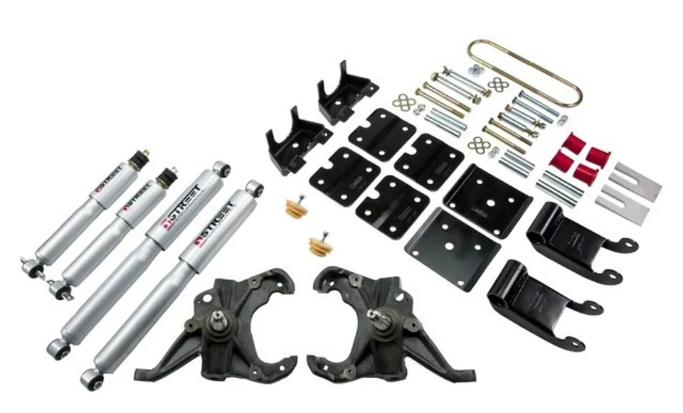 Belltech LOWERING KIT WITH SP SHOCKS 95-02 GM Astro/Safari (2WD, with Factory Steel Leaf) 768SP 1 of 1