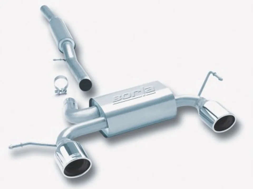 Borla 01-06 Audi TT Quattro 1.8T 225HP MT AWD 2dr Single Split Rear Exit SS Catback Exhaust 14957 1 of 1