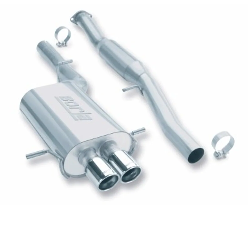 Borla 02-07 WRX Twin Tip Hush Catback Exhaust 140053 1 of 1