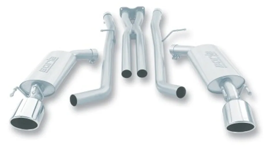 Borla 05-06 Pontiac GTO Coupe 2dr 6.0L 8cyl AT/MT 4spd/6spd RWD SS Catback Exhaust w/ inXin Pipe 140165 1 of 1