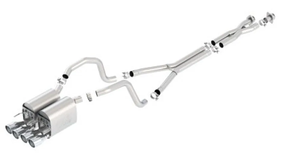 Borla 05-08 Chevrolet Corvette Coupe/Convertible 2dr 6.2L 8cyl AT/MT 6spd ATAK SS Catback Exhaust 140453 1 of 1