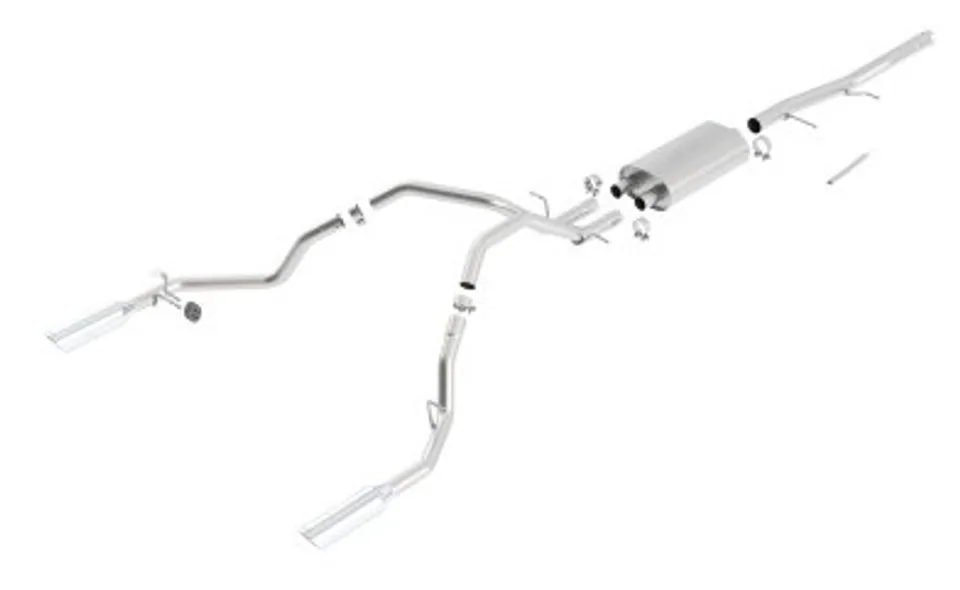 Borla 09-12 GMC Sierra 1500 / 09-12 Chevrolet Silverado 1500 SS Catback Exhaust 140340 1 of 1