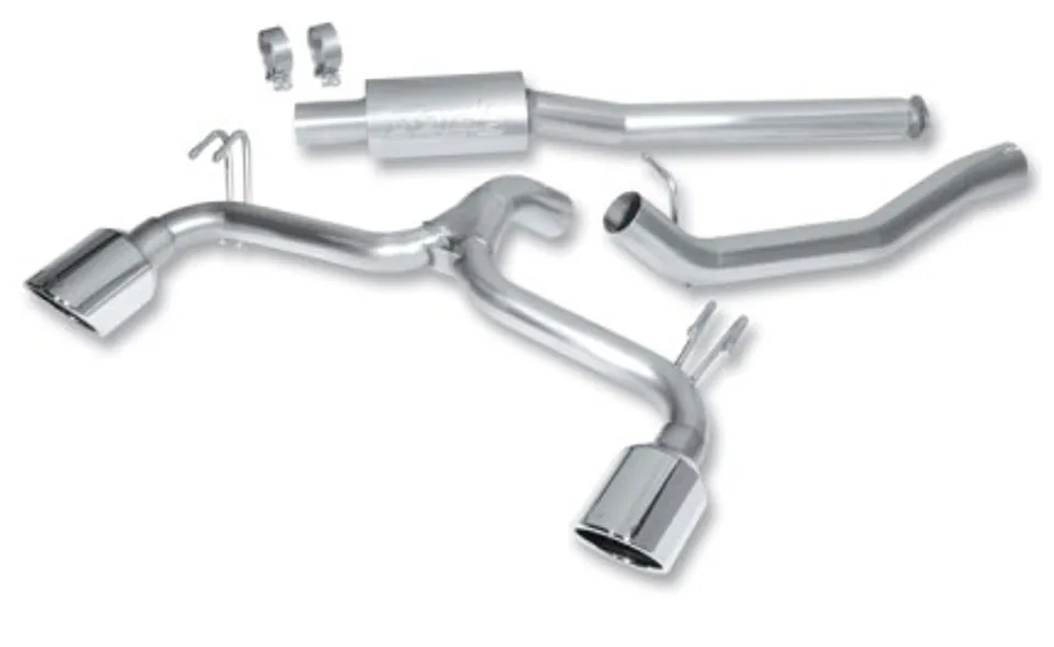 Borla 09-15 Mitsubishi Lancer Ralliart 2.0L 4cyl MT 6spd AWD Catback Exhaust 140334 1 of 1