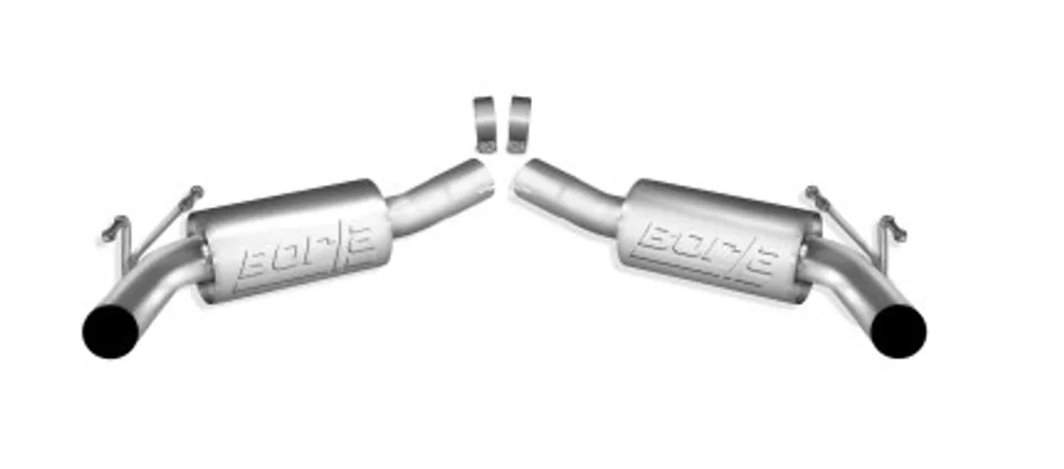 Borla 10-11 Chevy Camaro SS Coupe/Convertible 6.2L 8cyl SS S-Type Exhaust (REAR SECTION ONLY) 11801 1 of 1