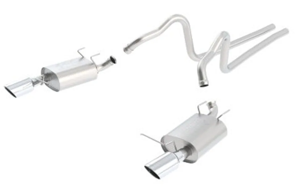 Borla 11-12 Ford Mustang 3.7L AT/MT RWD 2dr ATAK SS Catback Exhaust 140398 1 of 1