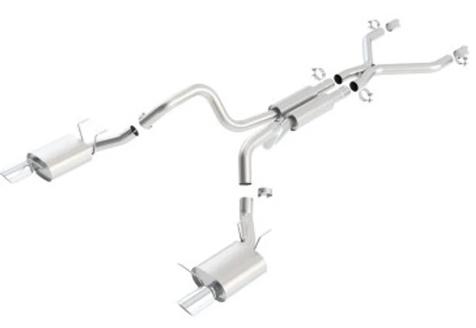 Borla 11-12 Ford Mustang GT/Shelby GT500 5.0L/5.45L 8cyl SS Catback Exhaust + inXin Pipe 140389 1 of 1