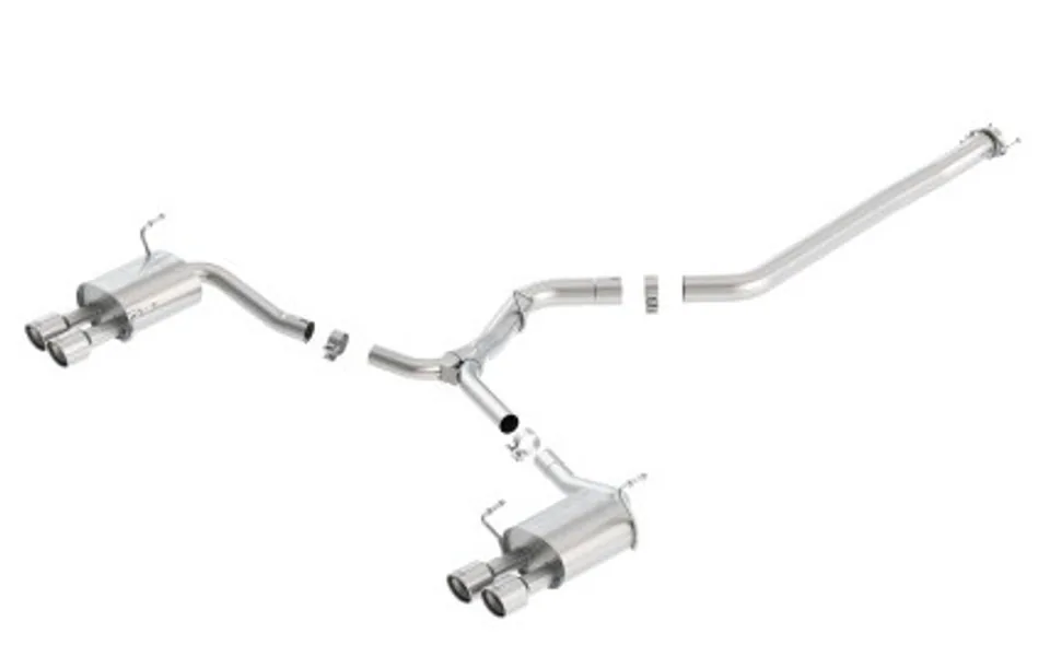 Borla 11-14 Subaru Impreza WRX/STI Sedan 4dr ATAK SS Catback Exhaust 140418 1 of 1