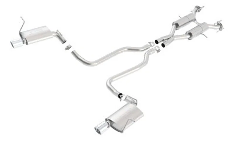 Borla 11-16 Jeep Grand Cherokee Limited/Laredo 5.7L 8cyl 4WD/RWD SS Catback Exhaust 140406 1 of 1
