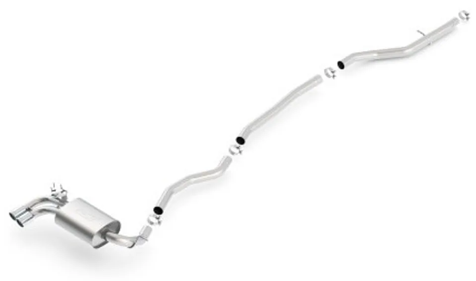 Borla 12-15 BMW 328i Sedan 2.0L AT/MT RWD Dual Left Rear Exit Catback Exhaust 140509 1 of 1