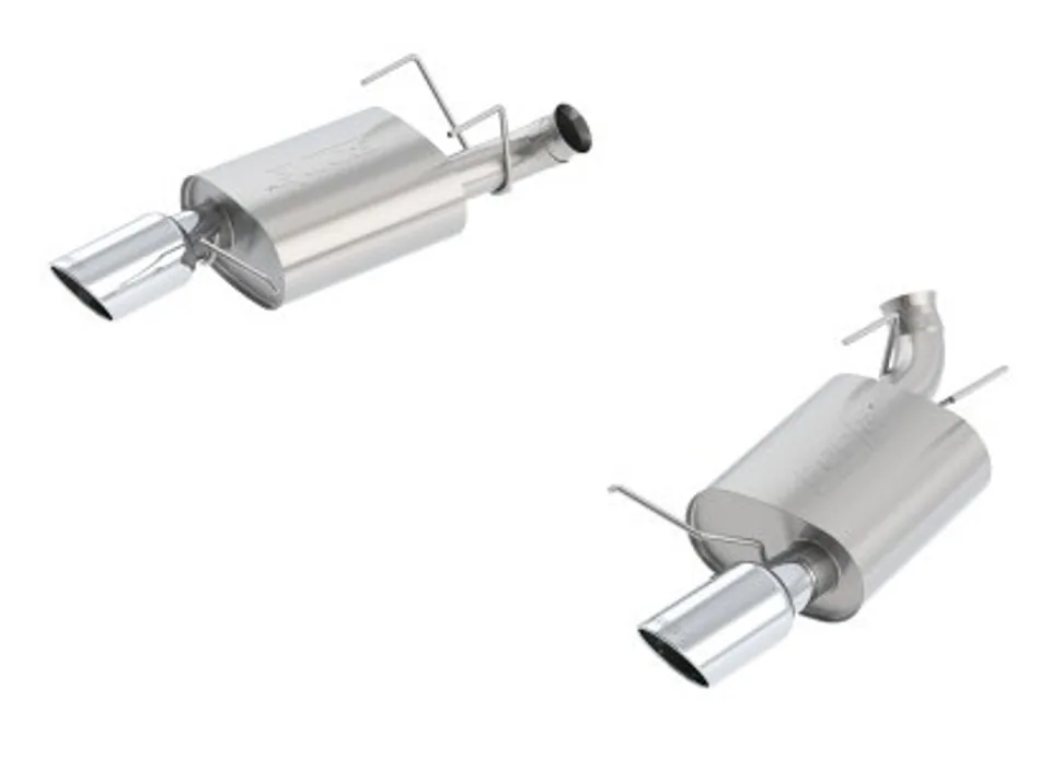 Borla 13-14 Mustang GT/Boss 302 5.0L V8 RWD Single Split Rr Exit S-Type Exhaust (rear section only) 11837 1 of 1