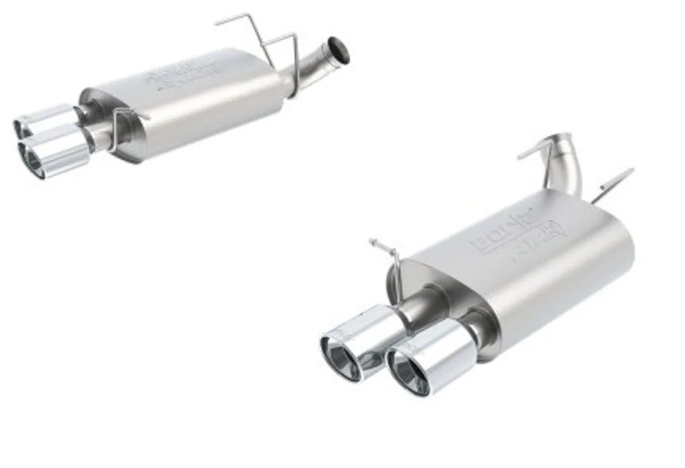 Borla 13-14 Mustang Shelby GT500 GT 5.8L V8 RWD Dual Split Rear Exit ATAK Exhaust Rear Section Only 11831 1 of 1