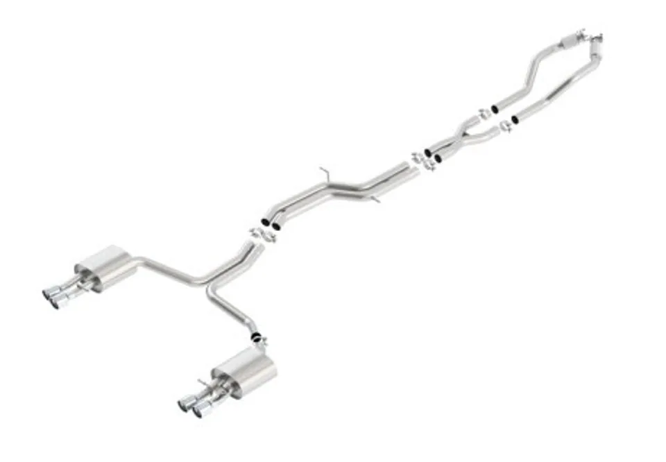 Borla 13-17 Audi S6 4.0L AT Dual Split Exit S-Type Catback Exhaust 140704 1 of 1