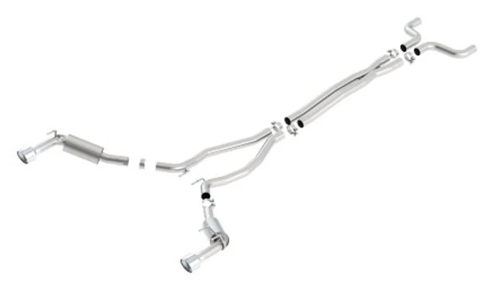 Borla 14-15 Chevy Camaro SS 6.2L V8 Single Split Rear Exit S-Type Catback Exhaust 140530 1 of 1