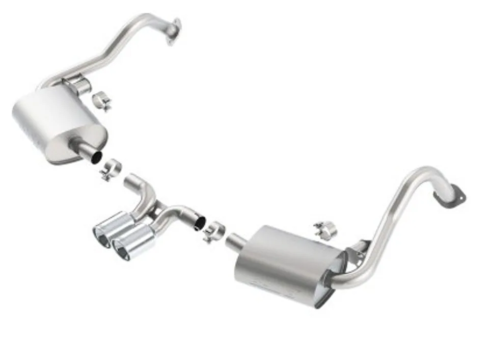 Borla 14-15 Porsche Cayman/Boxster (981) RWD 2Dr Dual Center Rear Exit Catback 4in Tip Exhaust Sys 140534 1 of 1