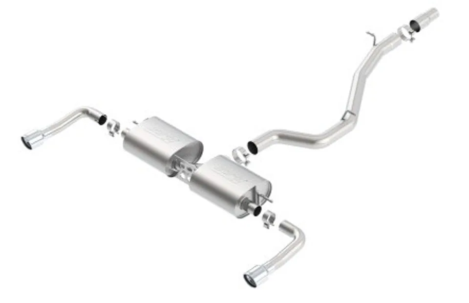 Borla 14-16 Audi A3 Quattro 2.0L Turbo AT/MT RWD 4DR S-Type Cat-Back Exhaust Single Split Rear Exit 140682 1 of 1