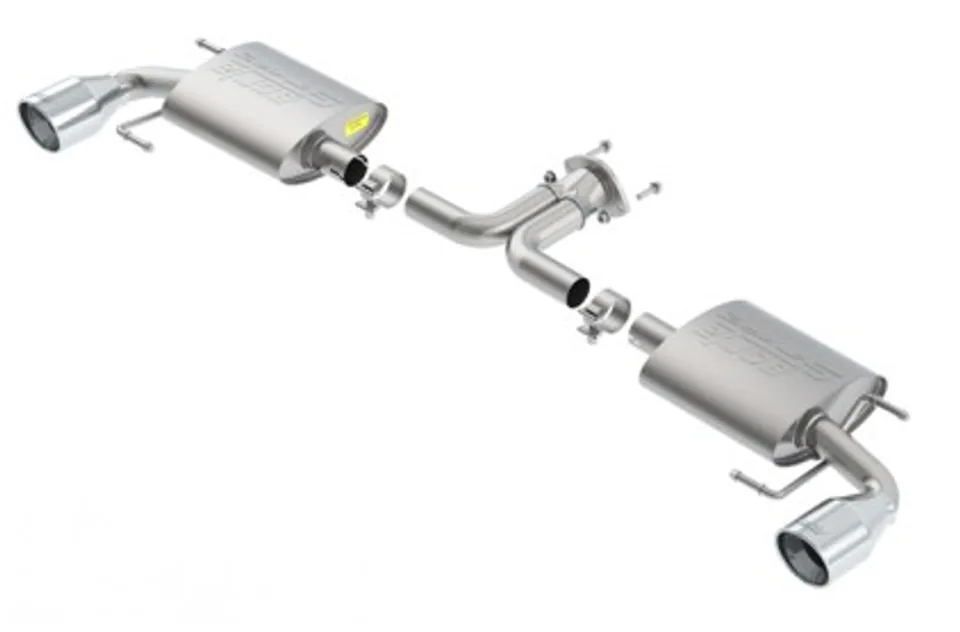 Borla 14-16 Mazda 3 2.0/2.5L AT/MT FWD S-Type Cat-Back Exhaust Single Split Rear Exit 11918 1 of 1