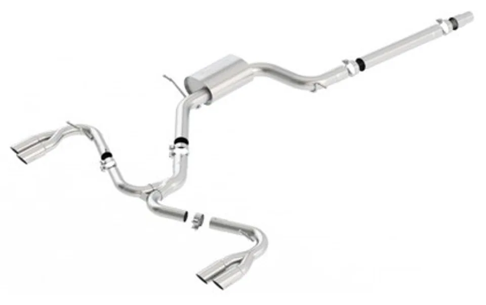 Borla 14-19 Seat Leon Cupra 2.0L AT/MT FWD 4DR Stainless Steel S-Type Catback Exhaust Brushed Tip 140741SB 1 of 1
