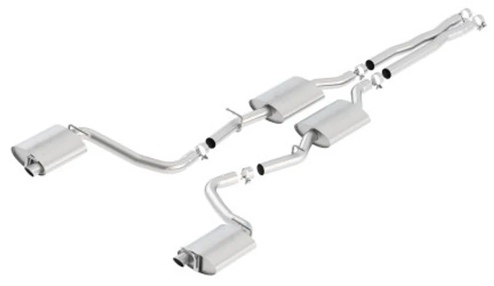 Borla 15-16 Dodge Charger R/T 5.7L No Tip Use Factory Valence Single Split Rear Exit ATAK Exhaust 140637 1 of 1