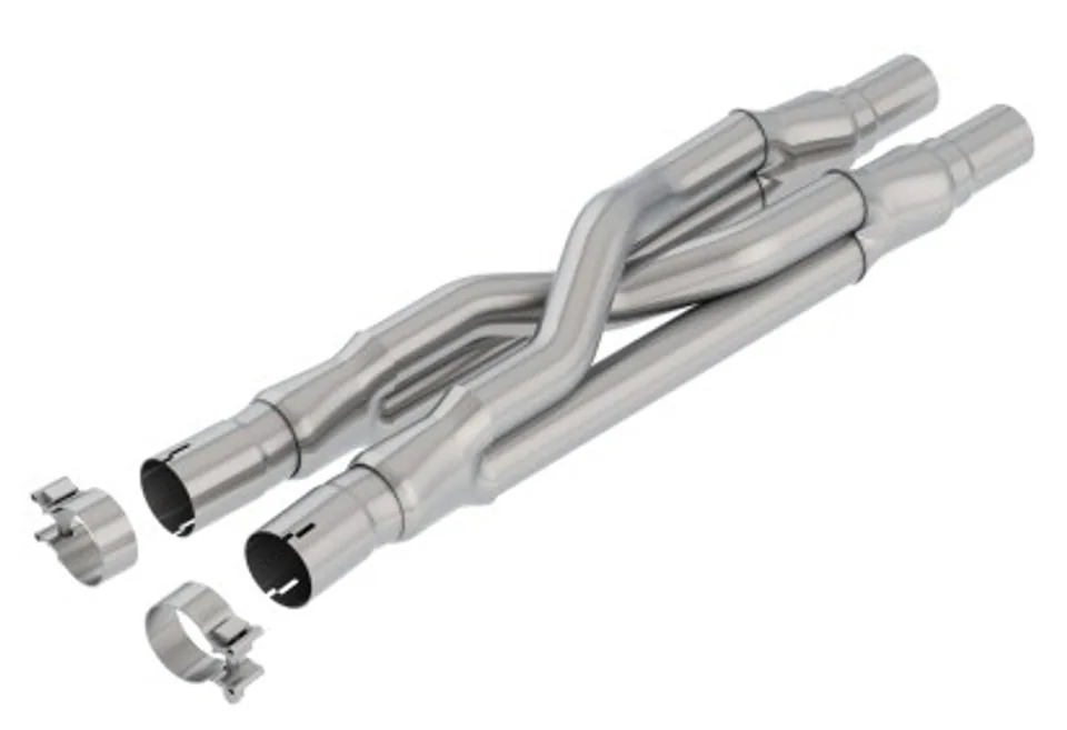 Borla 15-18 Ford Mustang GT 5.0L AT/MT RWD 2.5in Resonator Delete X-Pipe 60662 1 of 1