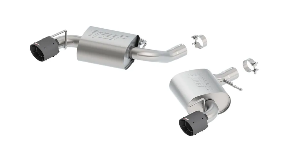 Borla 16-22 Chevrolet Camaro 6.2L 8cyl AT/MT 6 spd SS S-type Exhaust w/o NPP (rear section only) 11922CFBA 1 of 3