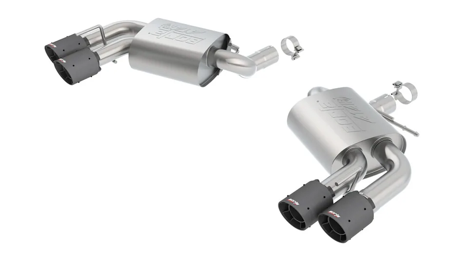 Borla 16-22 Chevy Camaro SS V8 AT/MT ATAK Rear Section Exhaust w/o Dual Mode Valves 11921CFBA 1 of 3