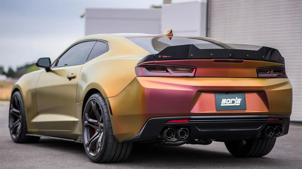 Borla 16 - 22 Chevy Camaro SS V8 AT/MT ATAK Rear Section Exhaust with Dual Mode Valves 11925CFBA 3 of 3