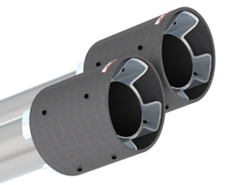 Borla 16 - 22 Chevy Camaro V8 SS AT/MT ATAK Rear Section Exhaust with Dual Mode Valves 11925CF 2 of 5