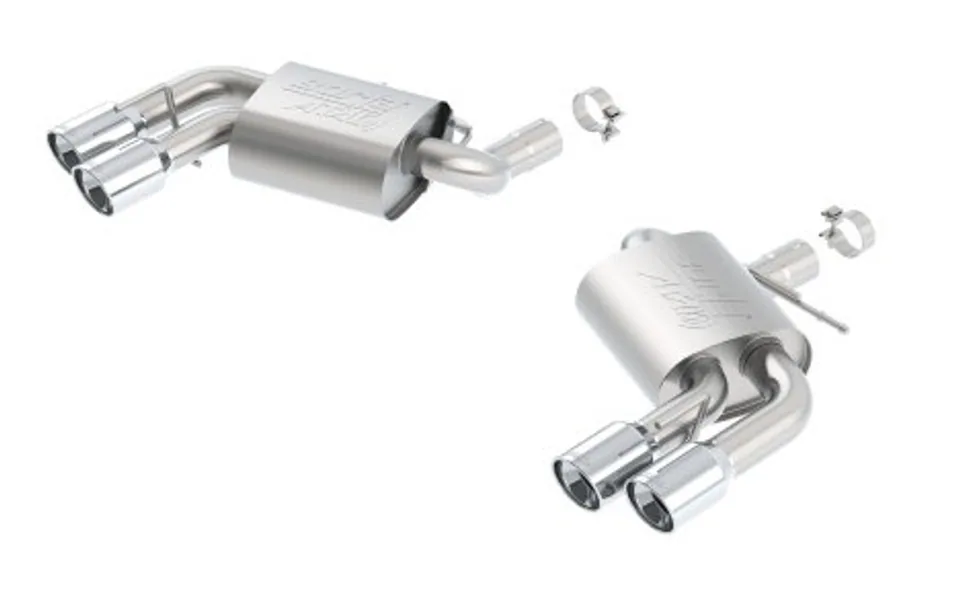 Borla 16 Chevy Camaro 6.2L Atak Rear Section Exhaust w/o Dual Mode Valves 11921 1 of 1
