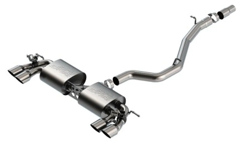 Borla 18-19 VW Golf R MK7.5 2.0L S-Type CatBack Exhaust 140830SB 1 of 1