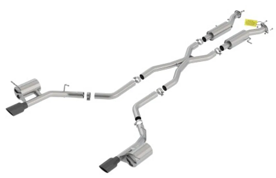 Borla 18-20 Dodge Durango SRT 6.2L V8 2.75in ATAK SS Catback Exhaust w/ BLK Chrome Tips 140792BC 1 of 1