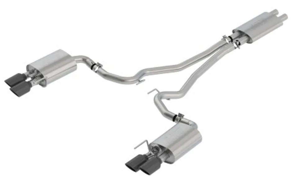 Borla 18-20 Ford Mustang GT 5.0L AT/MT ECE Cat-Back Exhaust w/ Active Valve (Fits Convertible) 1014045BC 1 of 1