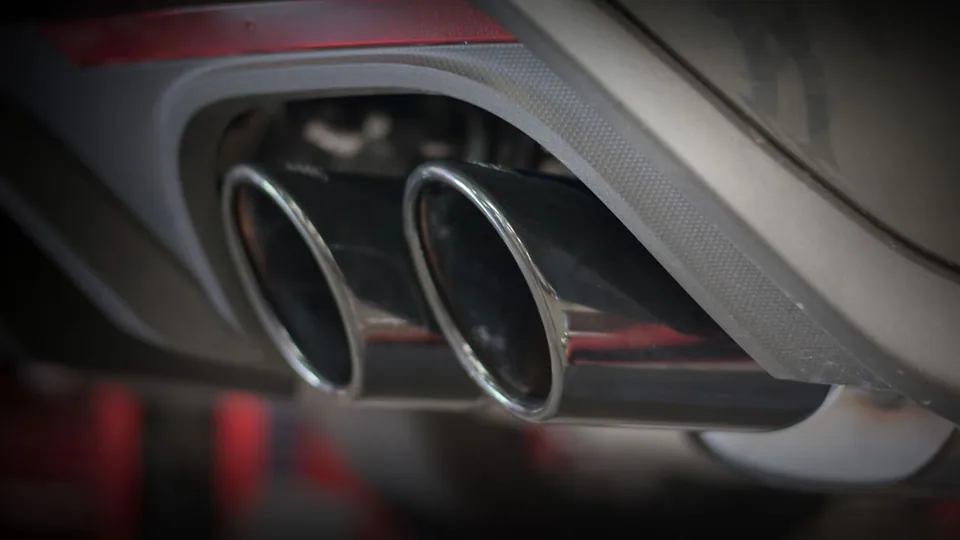 Borla 18-22 Ford Mustang GT 5.0L 2.5in S-Type Exhaust w/o Valves (Rear Section Only) - Black Chrome 11953BC 2 of 3
