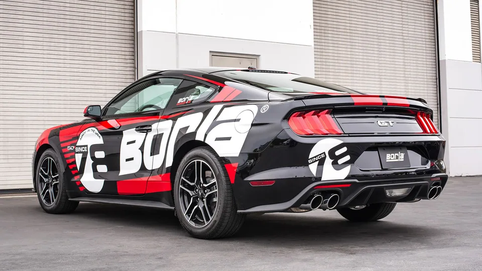 Borla 18 - 22 Ford Mustang GT 5.0L AT/MT 2.5in S-Type Exhaust w/o Valves (Rear Section Only) 11953 3 of 3