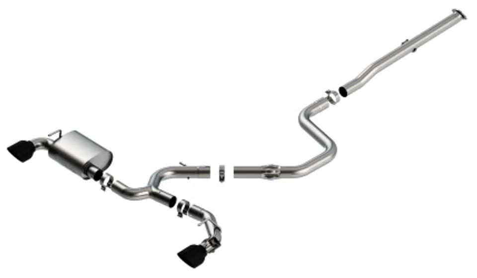 Borla 19-20 Hyundai Veloster N 2.0L I4 MT FWD 2DR 3in ATAK CatBack Exhaust w/ Black Chrome Tips 140832BC 1 of 1