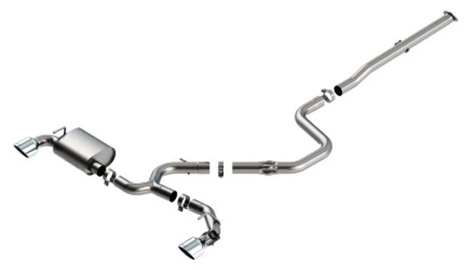 Borla 19-20 Hyundai Veloster N 2.0L I4 MT FWD 2DR 3in ATAK CatBack Exhaust w/ SS Tips 140832 1 of 1