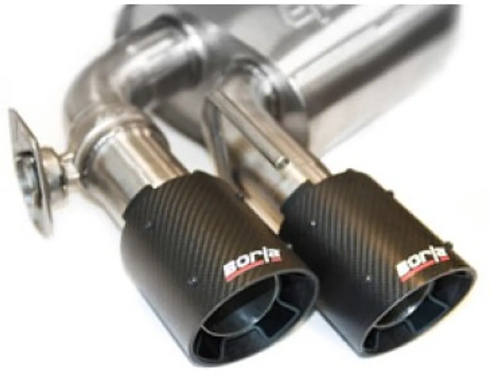 Borla 19 Chevrolet Silverado/GMC Sierra 1500 6.2L SS ATAK Catback Exhaust - Carbon Fiber Tips 140776CF 1 of 1
