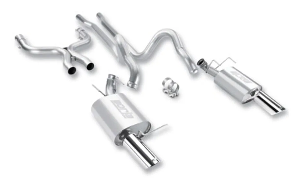 Borla 2011-2012 Mustang GT 5.0L 8cyl 6spd RWD Agressive ATAK Catback Exhaust 140372 1 of 1