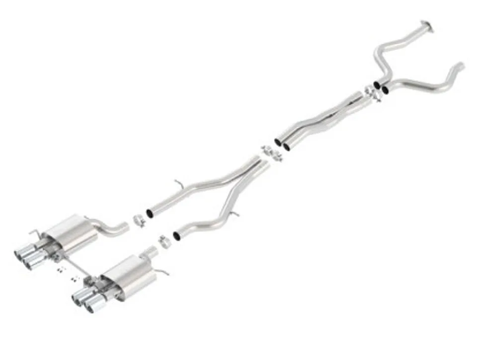 Borla 2016 Cadillac ATS-V 3.6L Twin Turbo Catback Exhaust 4in Tips Dual Split Rear Exit 140692 1 of 1