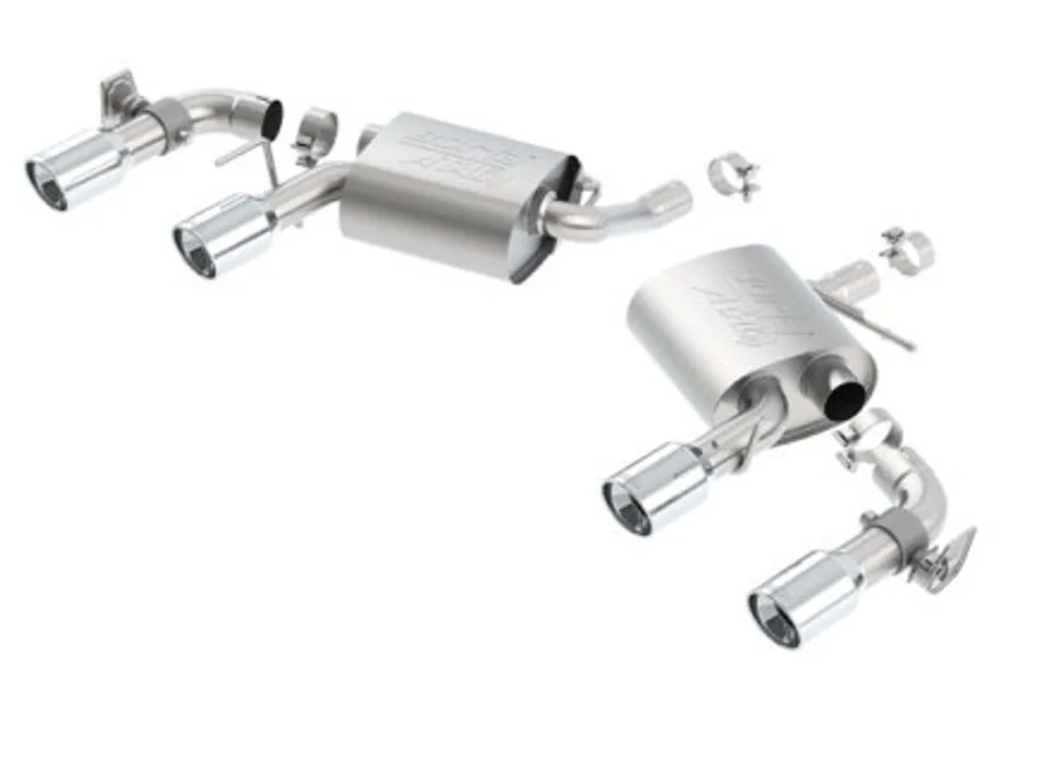 Borla 2016 Chevy Camaro V6 AT/MT ATAK Rear Section Exhaust w/ Dual Mode Valves 11931 1 of 1