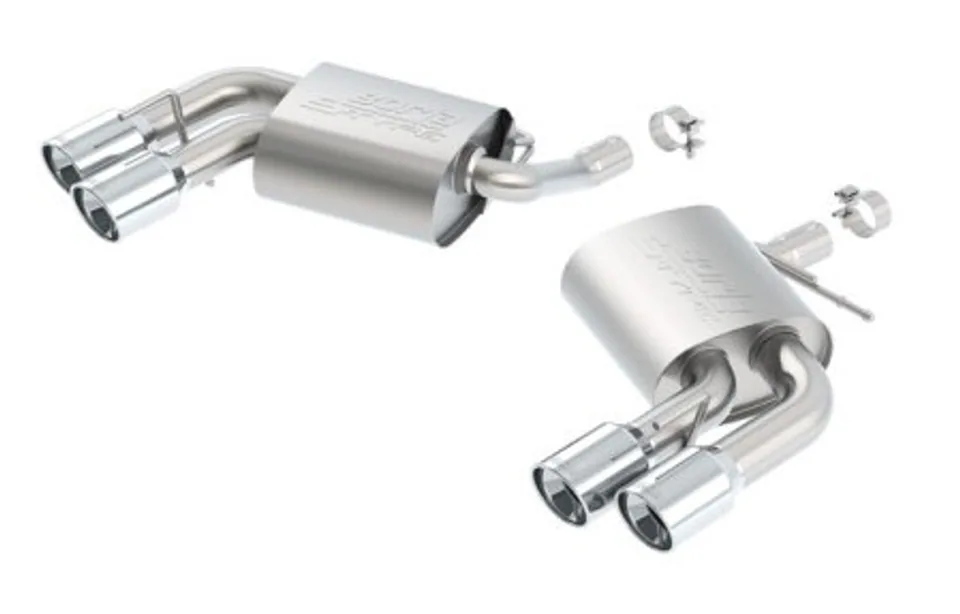 Borla 2016 Chevy Camaro V6 AT/MT S-Type Rear Section Exhaust w/o Dual Mode Valves 11926 1 of 1