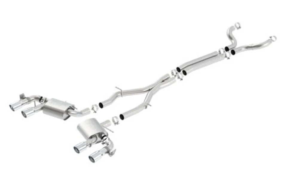 Borla 2017+ Chevy Camaro ZL1 6.2L S-Type Catback Exhaust w/ Dual Split Rear Exit 140726 1 of 1