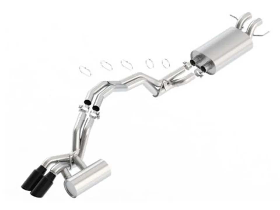 Borla 2018 Lincoln Navigator 3.5L A/T 2WD/4WD Touring 2.5in Catback Exhaust w/Black Chrome Tips 140744 1 of 1
