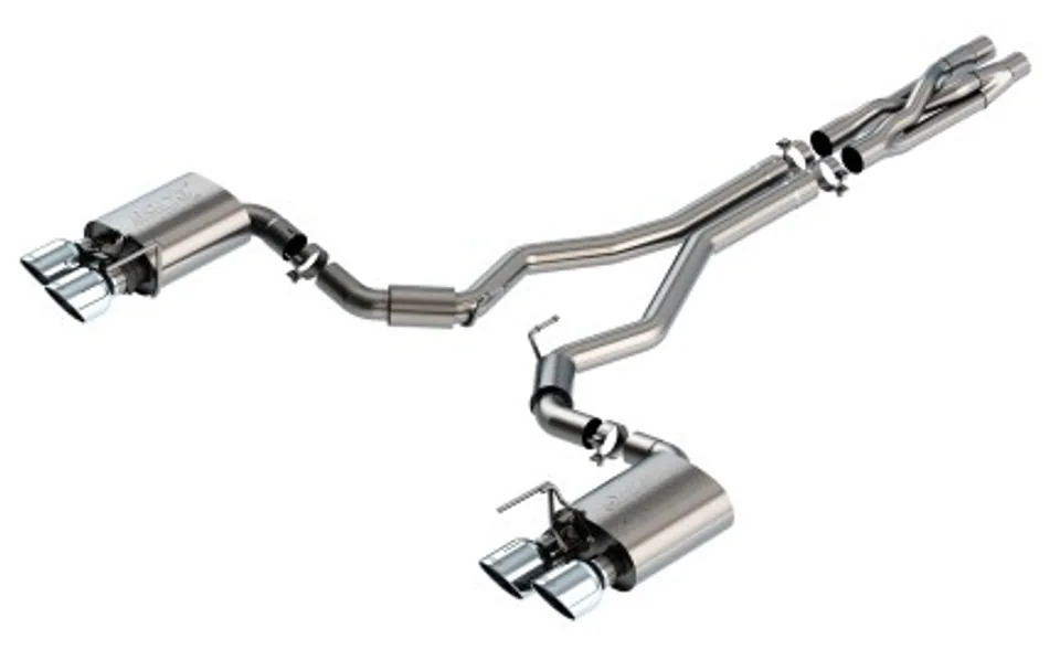 Borla 2020 Ford GT500 5.2L AT 3in ATAK CatBack Exhaust w/ Chrome Tips 140837 1 of 1